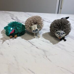 Vintage Koosh Balls Disney Pocahontas Meeko Percy & flit 1995 Oddzon Koosh balls